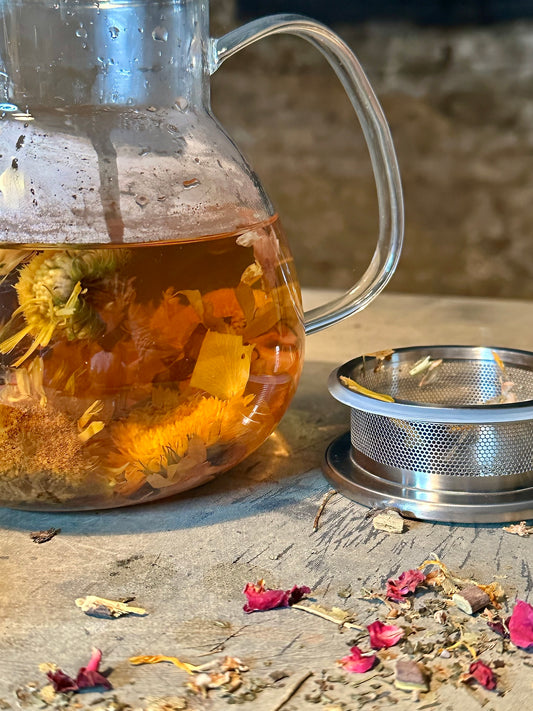 Handmade Glass Loose Leaf Infuser