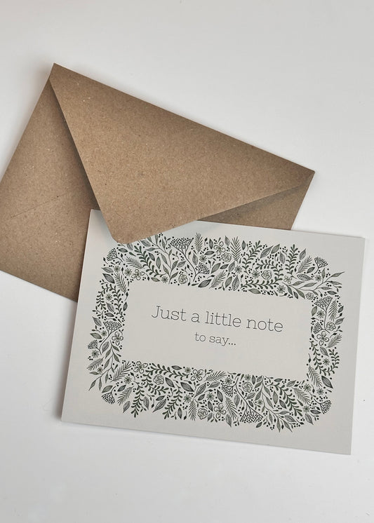 THE HALE HERBALIST Notecard